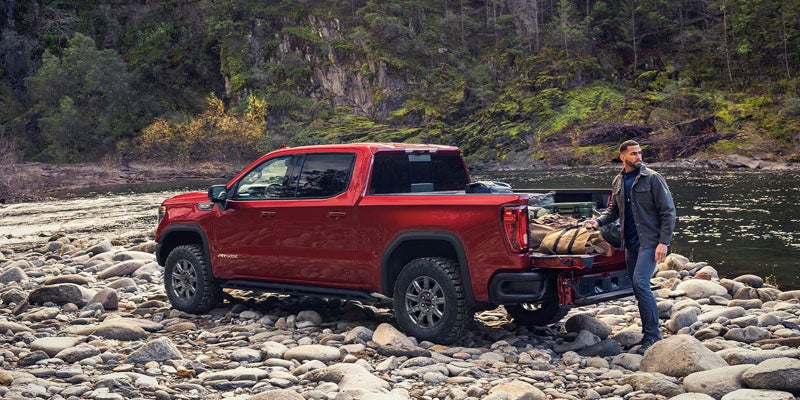 GMC Sierra 1500 on road