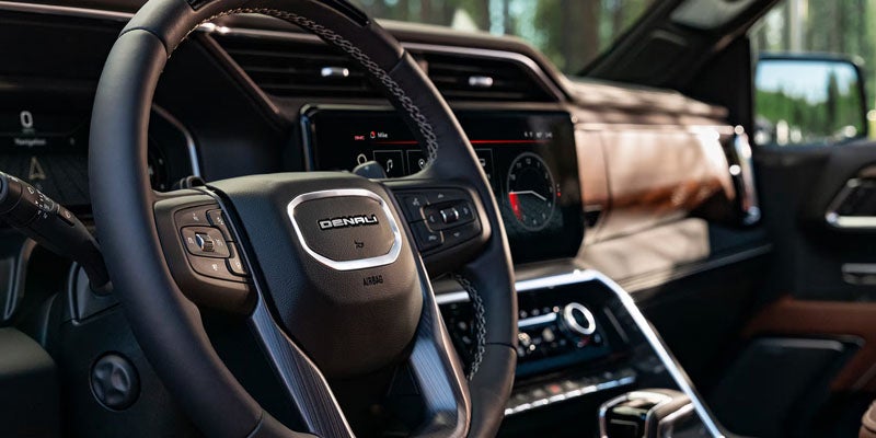 Sierra 1500 upscale interior styling